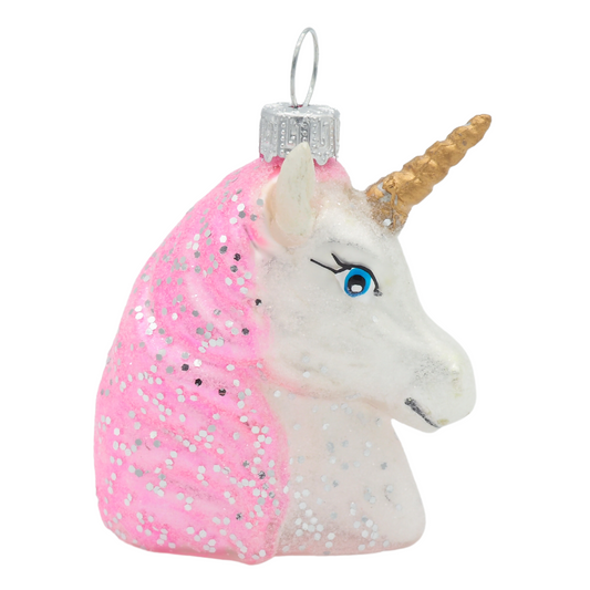 Weihnachtsform EINHORN rosa