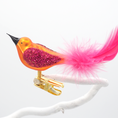 Bild in Galerie-Betrachter laden, Glasvogel klein JOY orange pink
